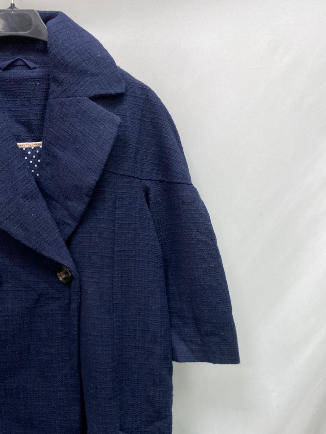 OTRAS.Abrigo azul marino T.S