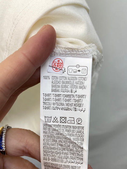 KIABI. Basic white TS T-shirt