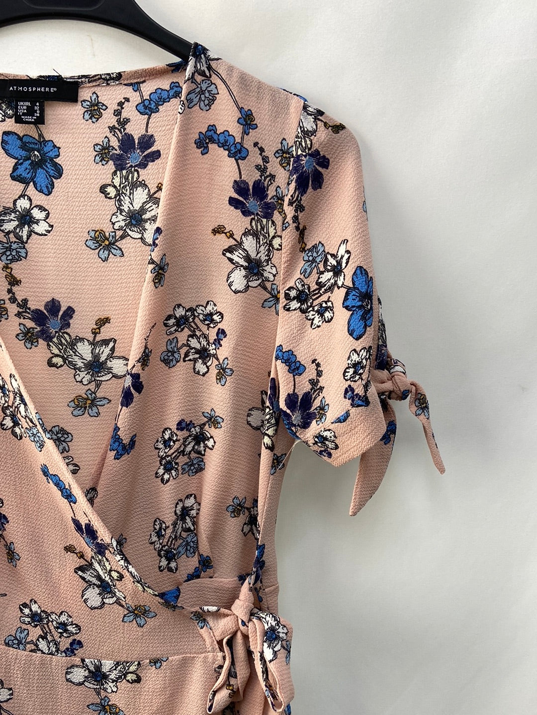 PRIMARK.Blusa cruzada Rosa T.XS