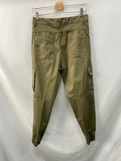 MY TWINSET. Green cargo pants size 38