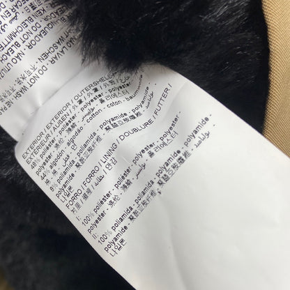 BIMBA Y LOLA. Beige fur coat TS