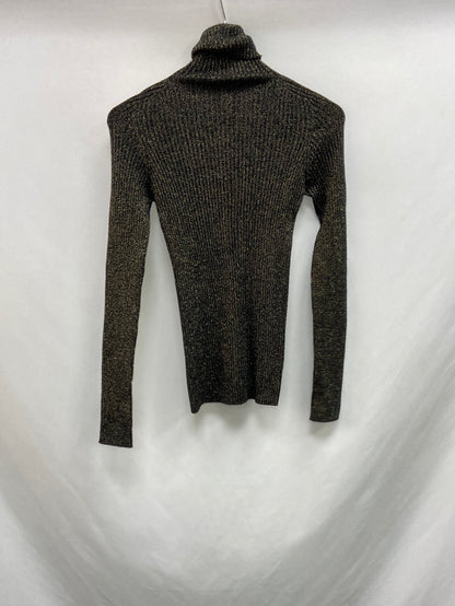 marketMASSIMO DUTTI.Jersey punto hilos dorados T.XS