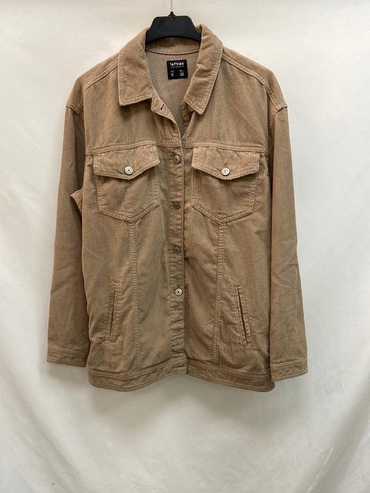 LEFTIES.Beige corduroy TS overshirt