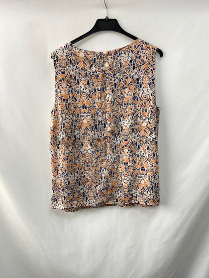 NINE WEST.Printed blouse T.xl