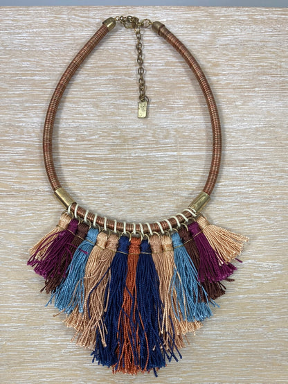 MISAKO.Gargantilla flecos