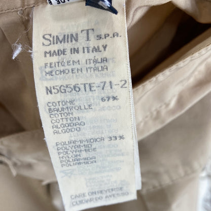 ARMANI JEANS. Falda larga beige T.42(38)