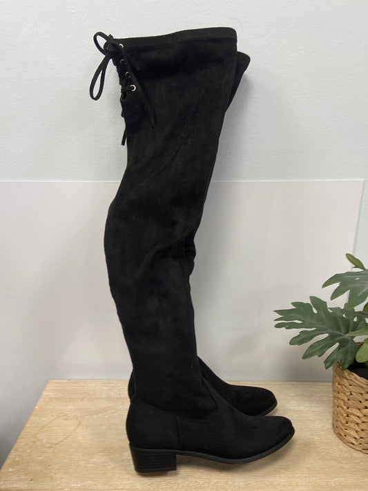 ABBIE.Botas negras altas T.37,5