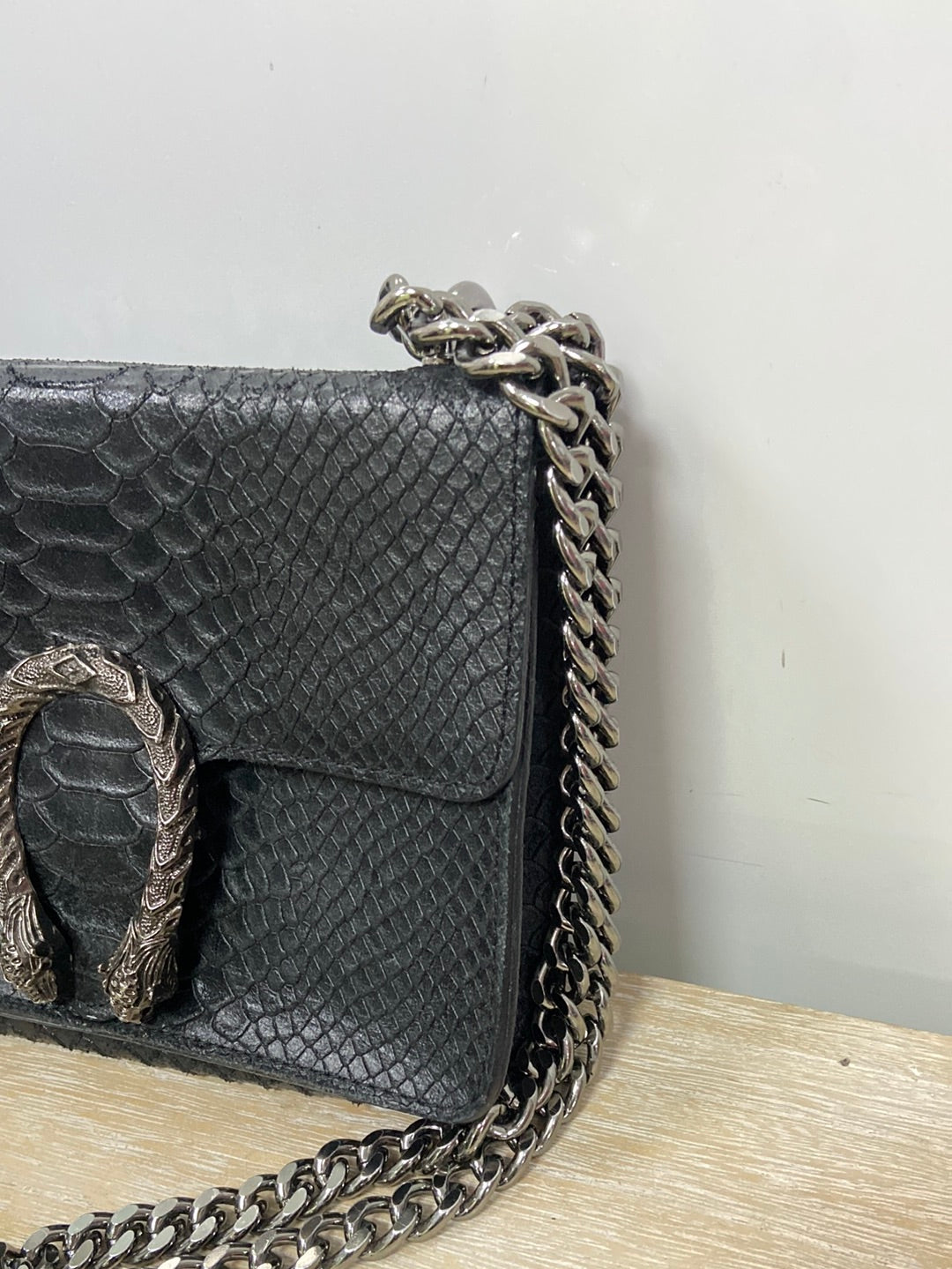 OTRAS.Bolso negro piel