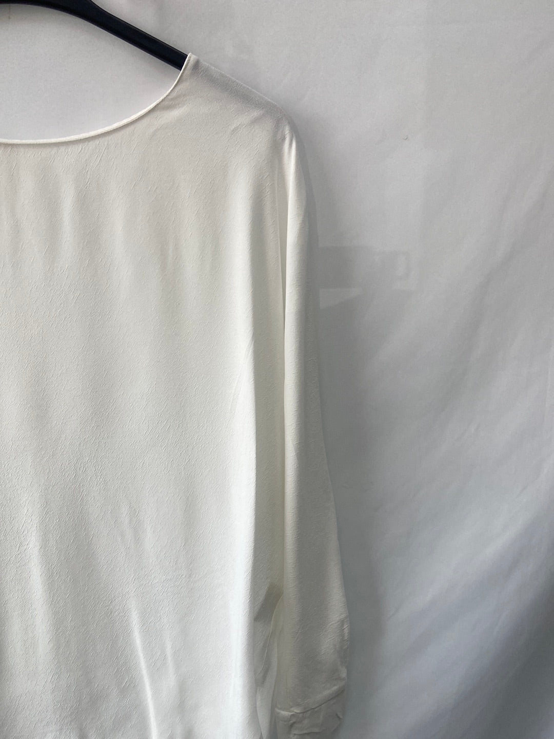 OTRAS.Blusa blanca fluida TU(s/m)