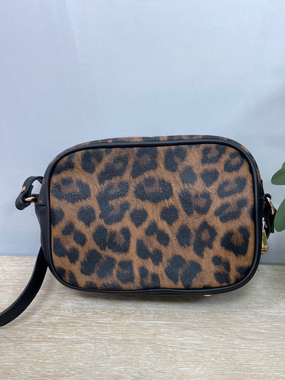 CORTEFIEL. Animal print faux leather bag