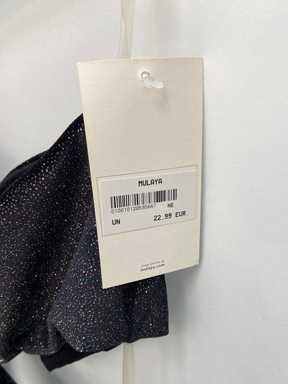 MULAYA.Vestido asimétrico estampado T.XS