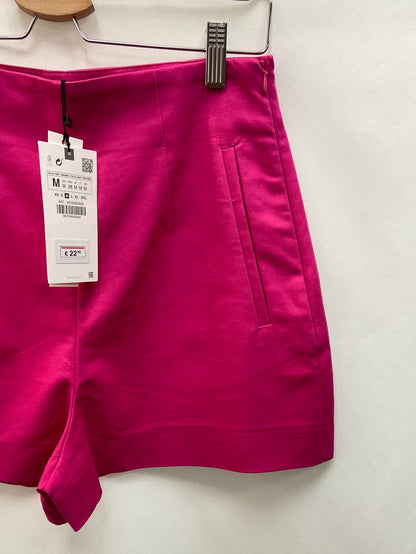 ZARA.Shorts rosas de vestir T.m
