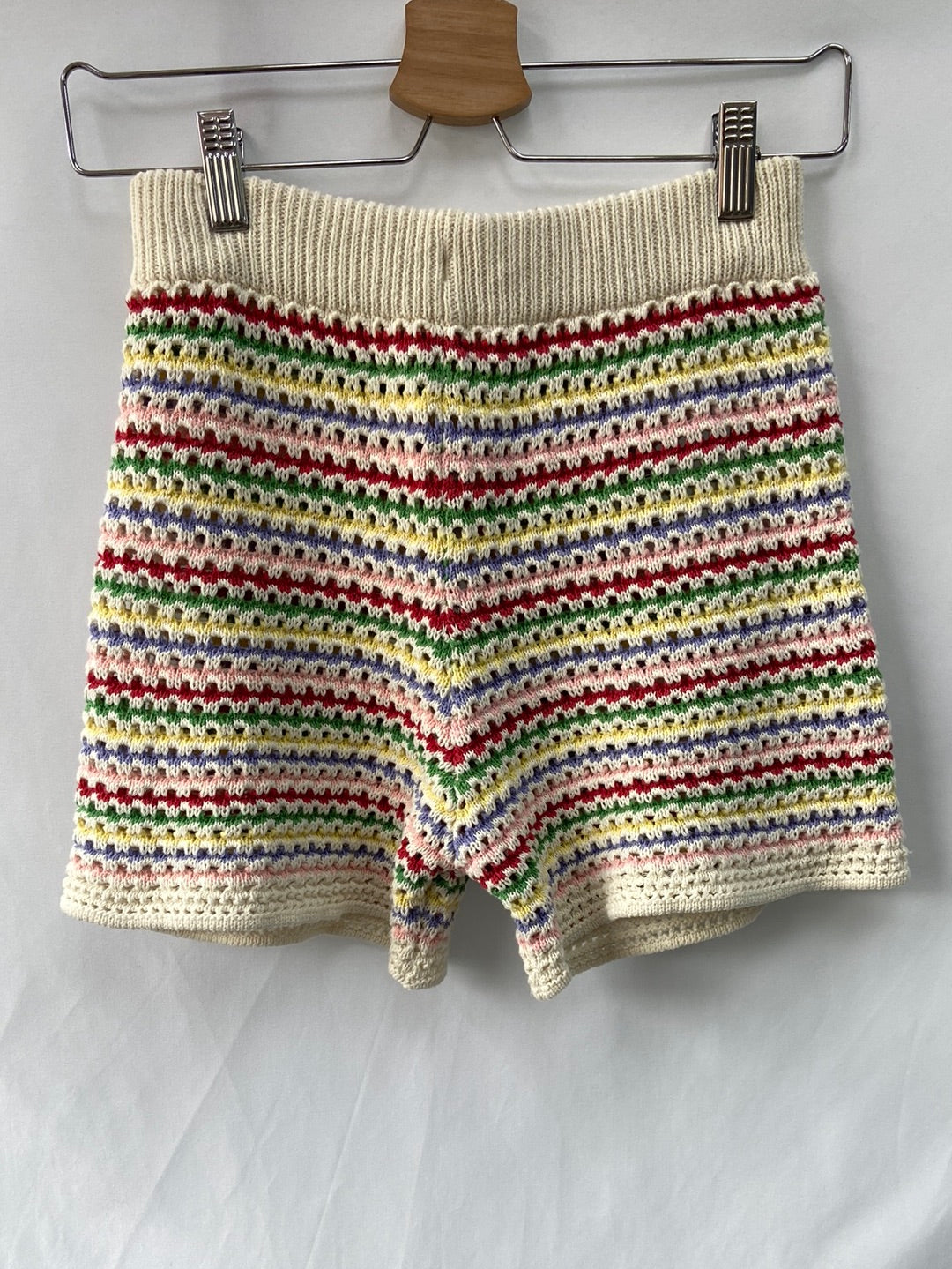 ZARA.Shorts punto croché T.M