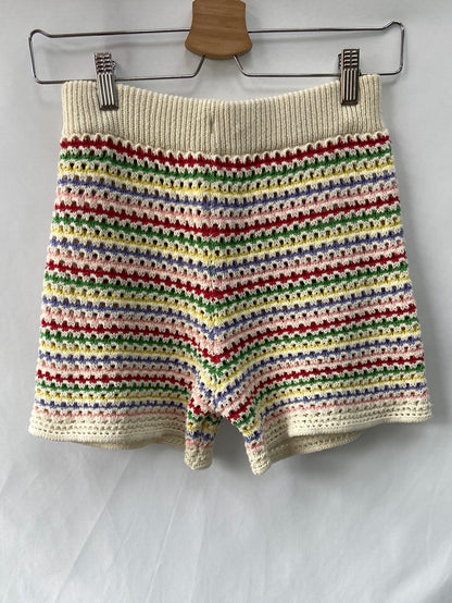 ZARA.Shorts punto croché T.M