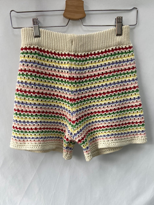 ZARA.Shorts punto croché T.M