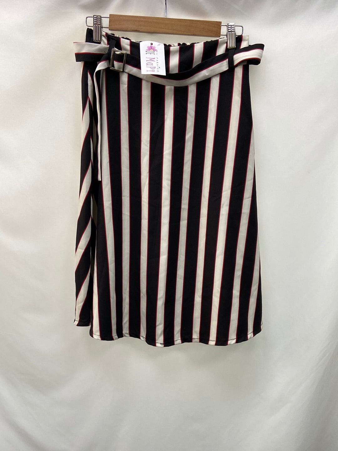 OTHERS. Striped midi skirt TM