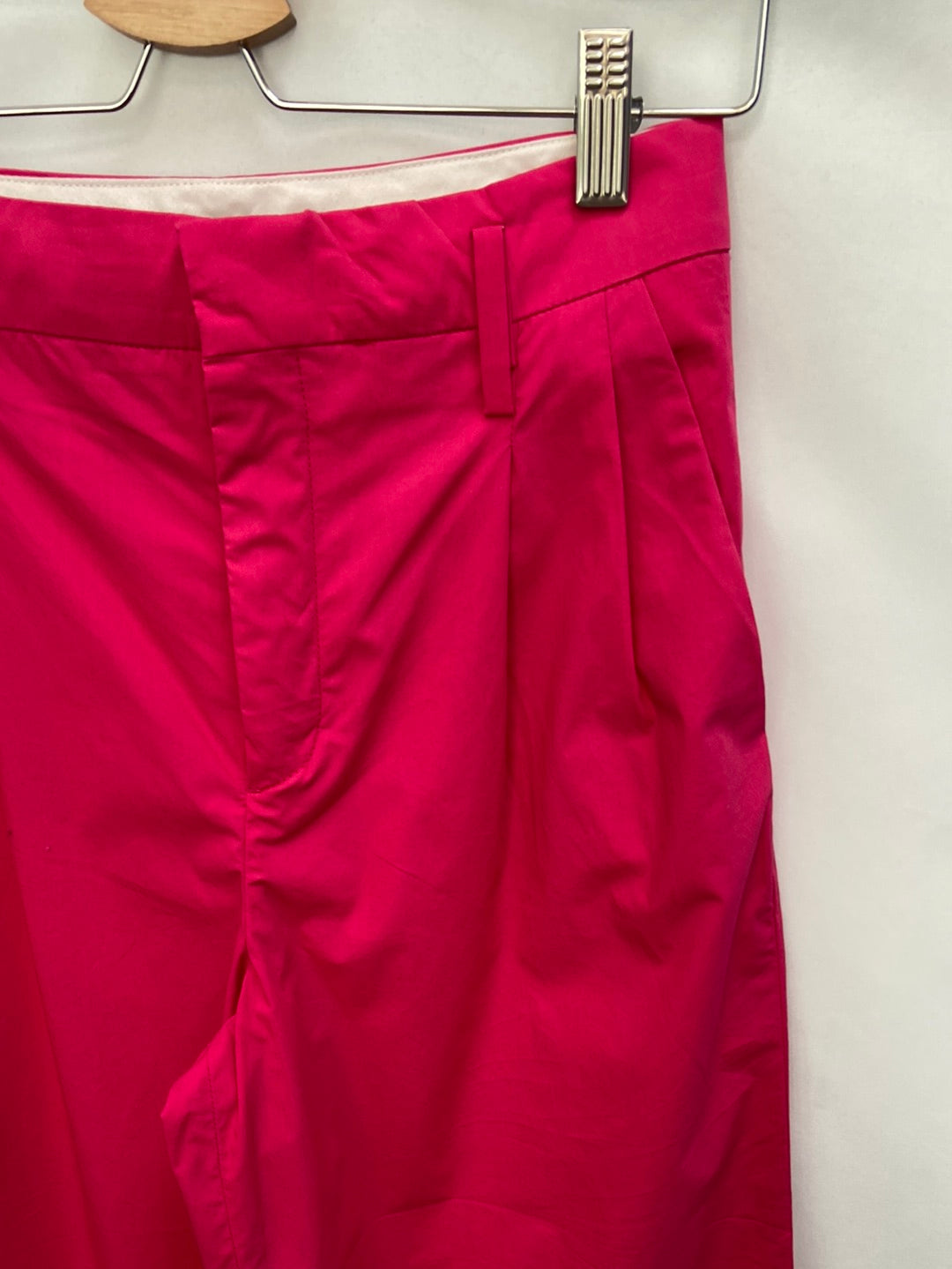 ZARA.Pantalones culottes pinzas T.XS