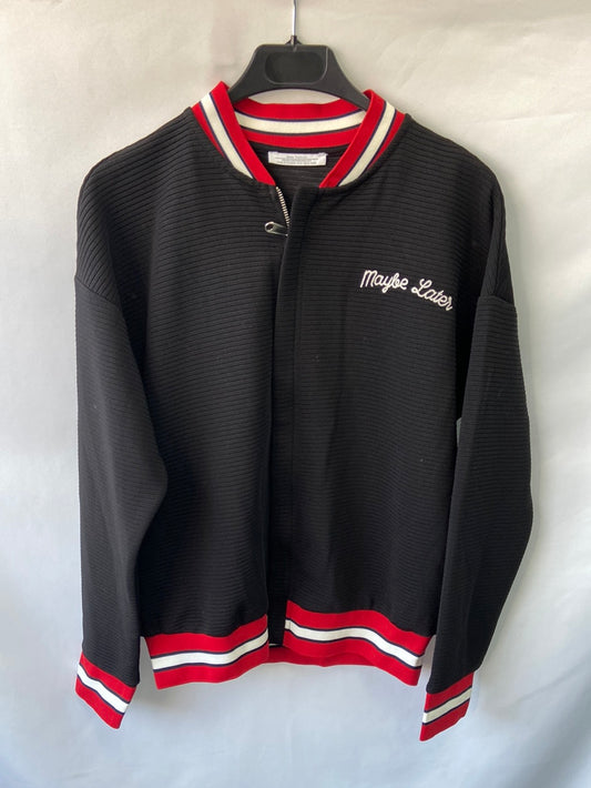 ZARA. Embroidered bomber Ts