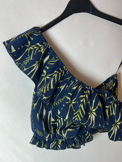 ZARA. Croptop asimétrico T.s