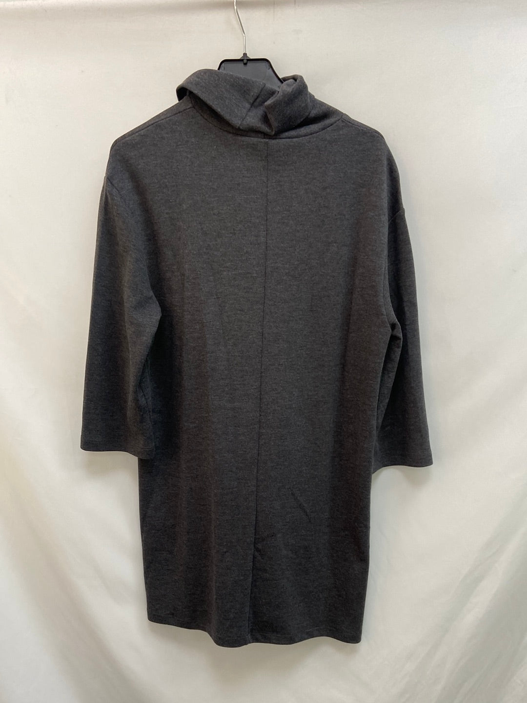 ZARA. Grey sweater-style dress TS
