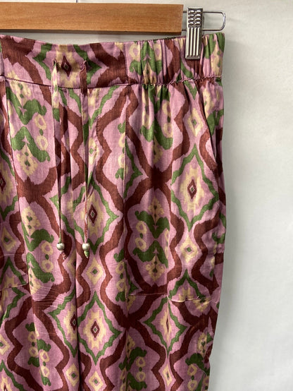 ZARA.Pantalones fluidos T.s