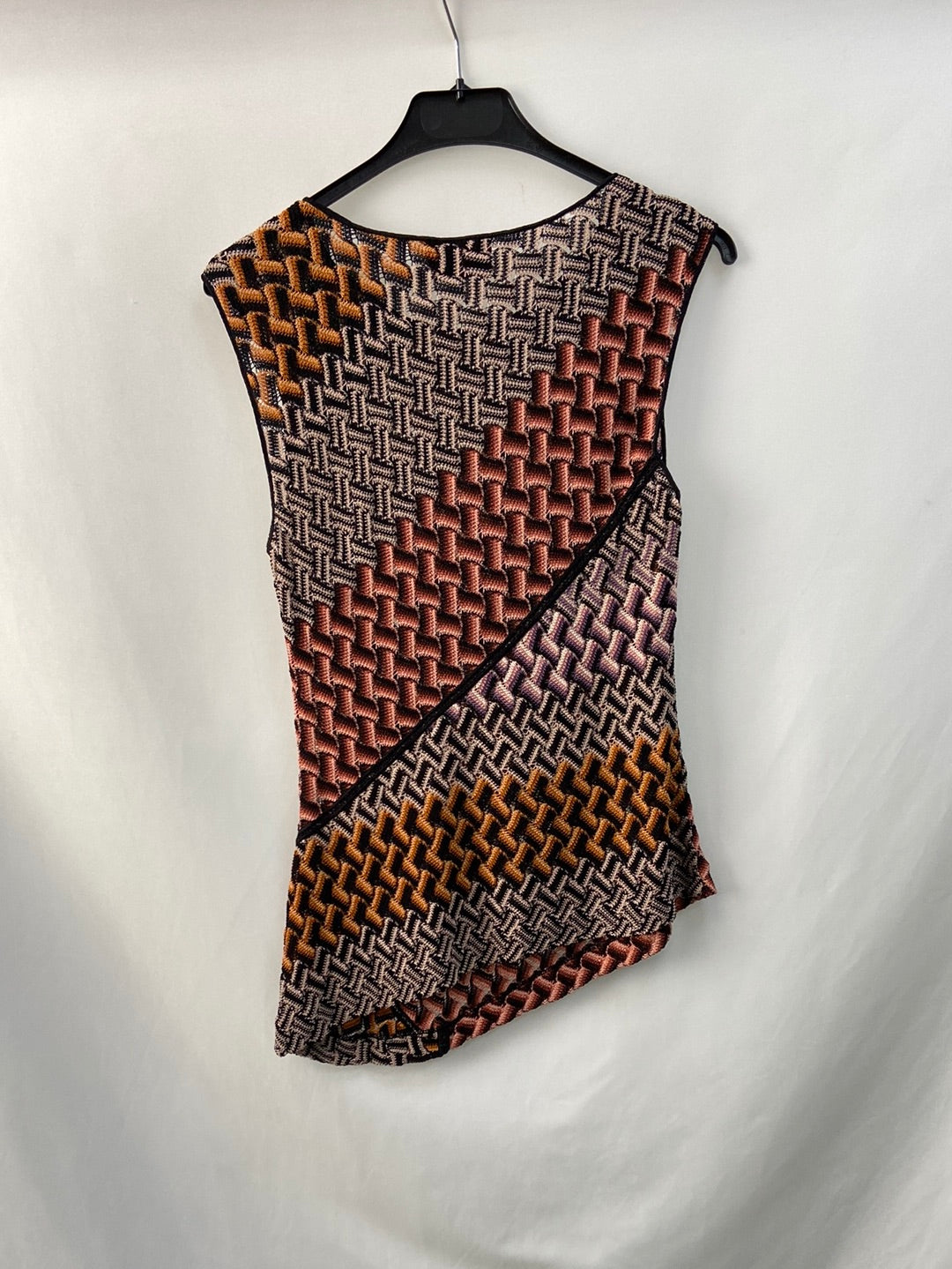 MISSONI.Multicolor gradient knit top Ts