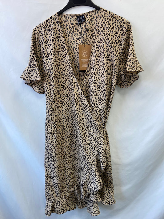 VERO MODA.Animal print wrap dress TM