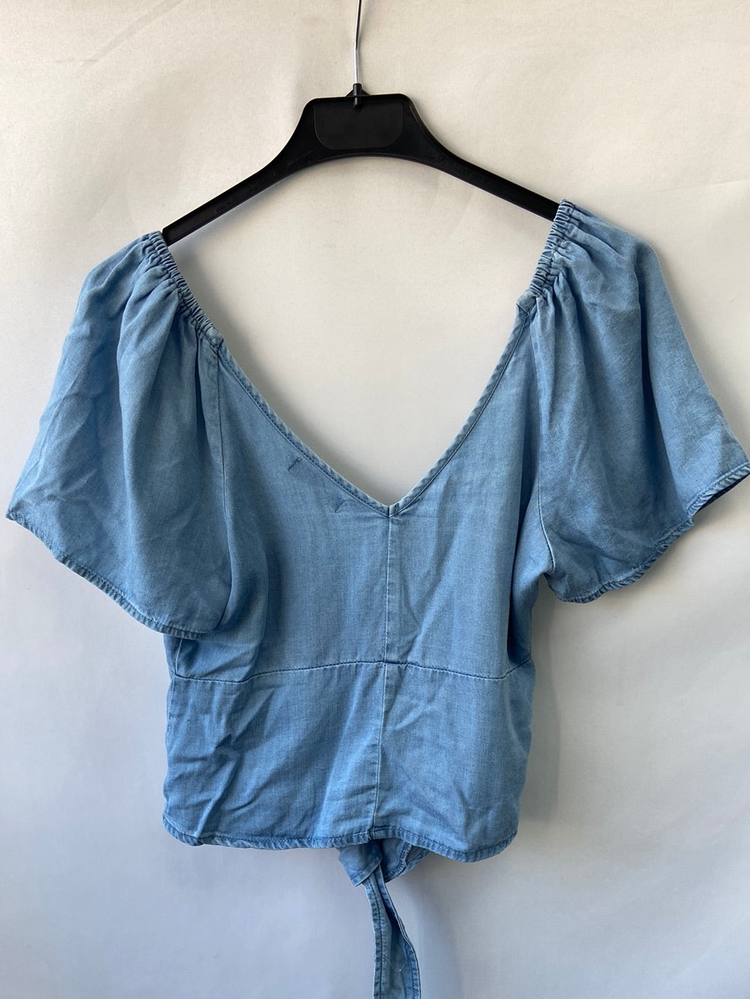 LOAVIES.Top denim buttons S.XS