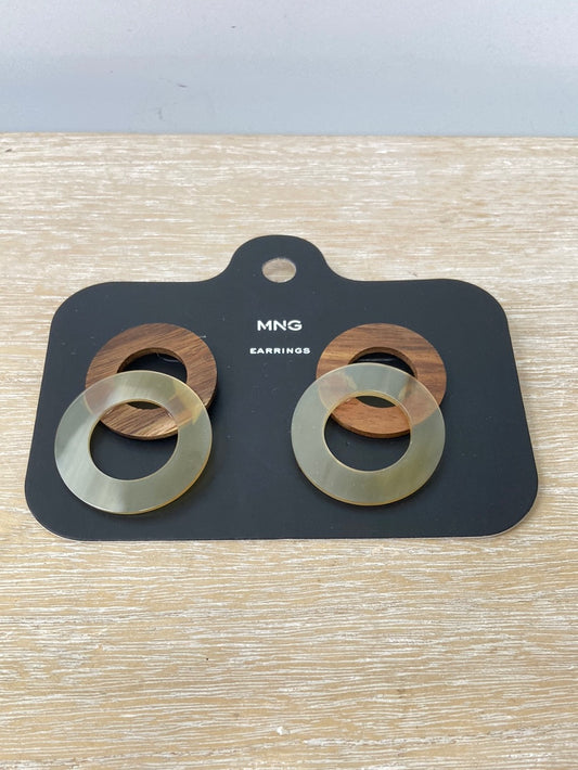 MANGO.Pendientes redondos