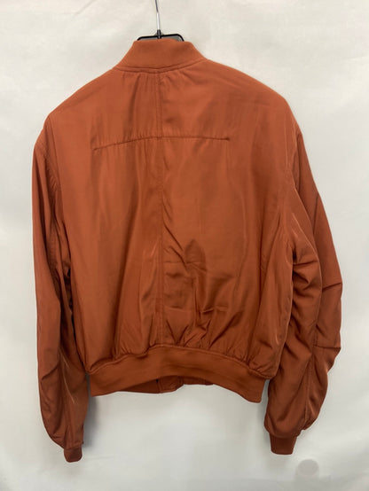 H&M.Bomber naranja T.s