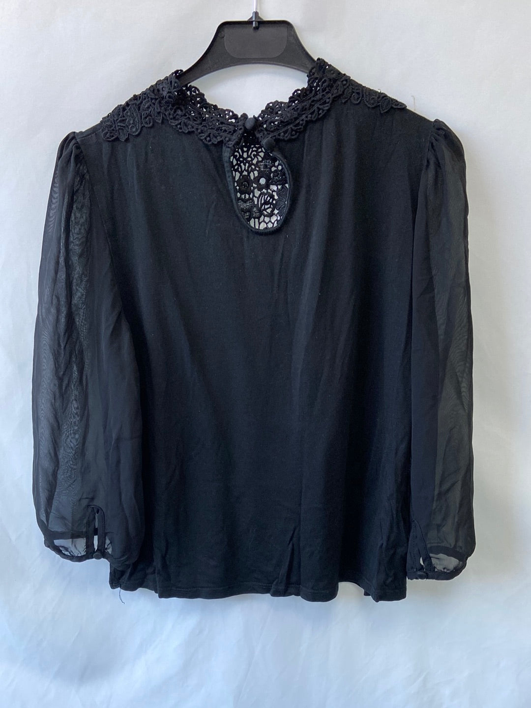 H&amp;M.top black textures TM