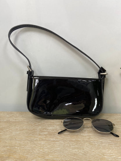 MANGO.Bolso mini charol