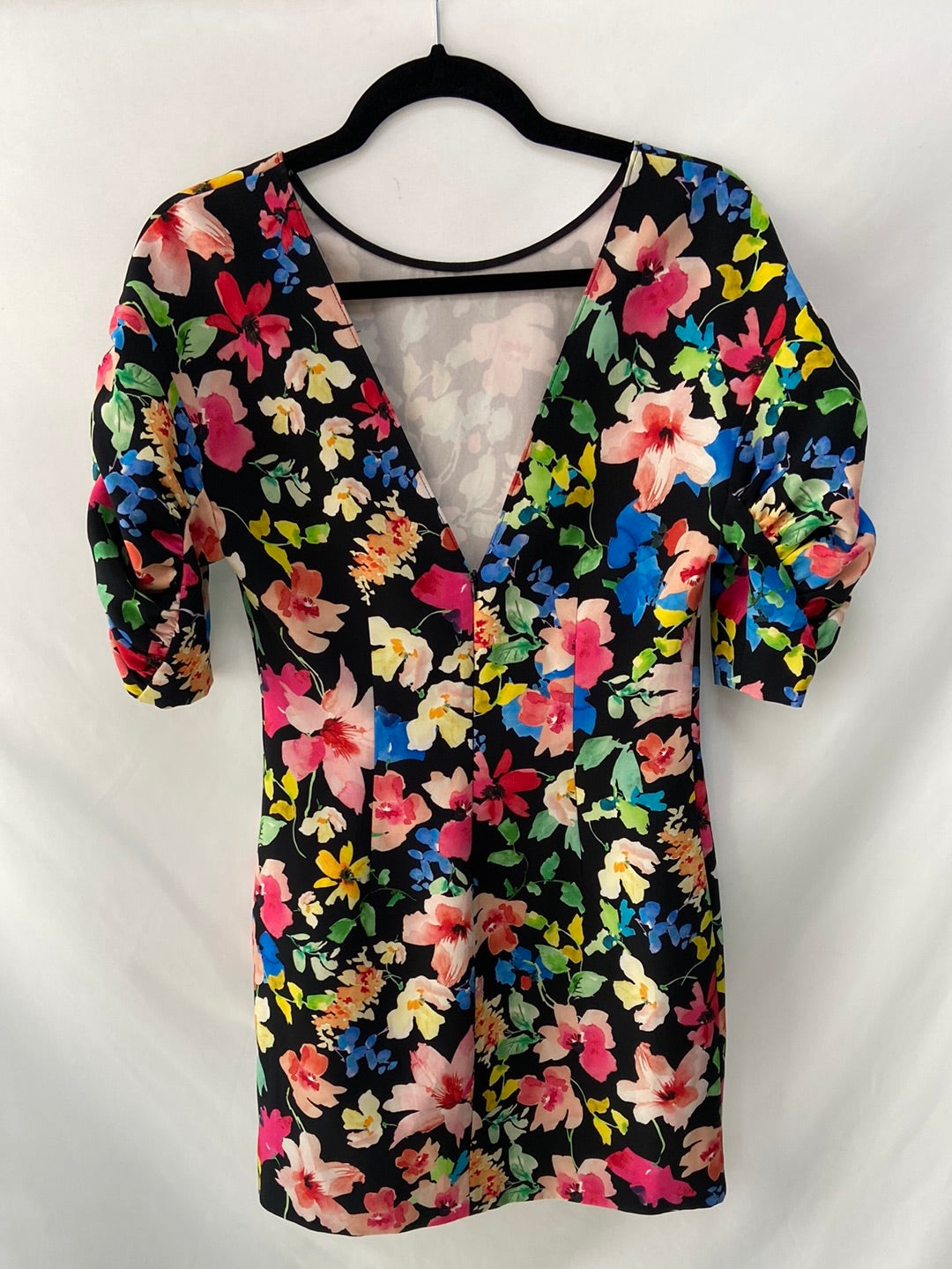 OTRAS.Vestido corto flores TU (M)