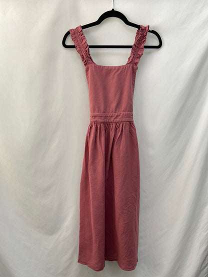 ZARA. Pink TS midi dress