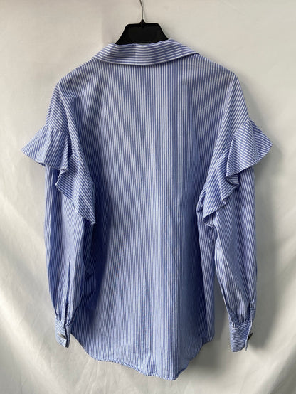 ZARA.Camisa rayas oversized T.S