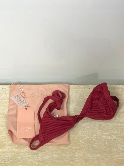 ÔNNE.Parte de arriba de bikini burdeos T.L