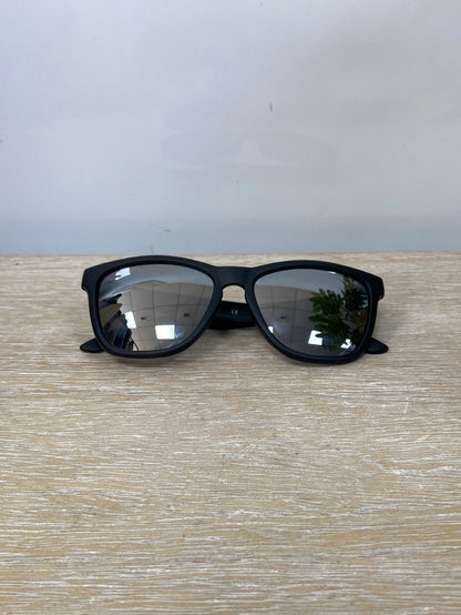 HOKANA.Gafas negras espejo