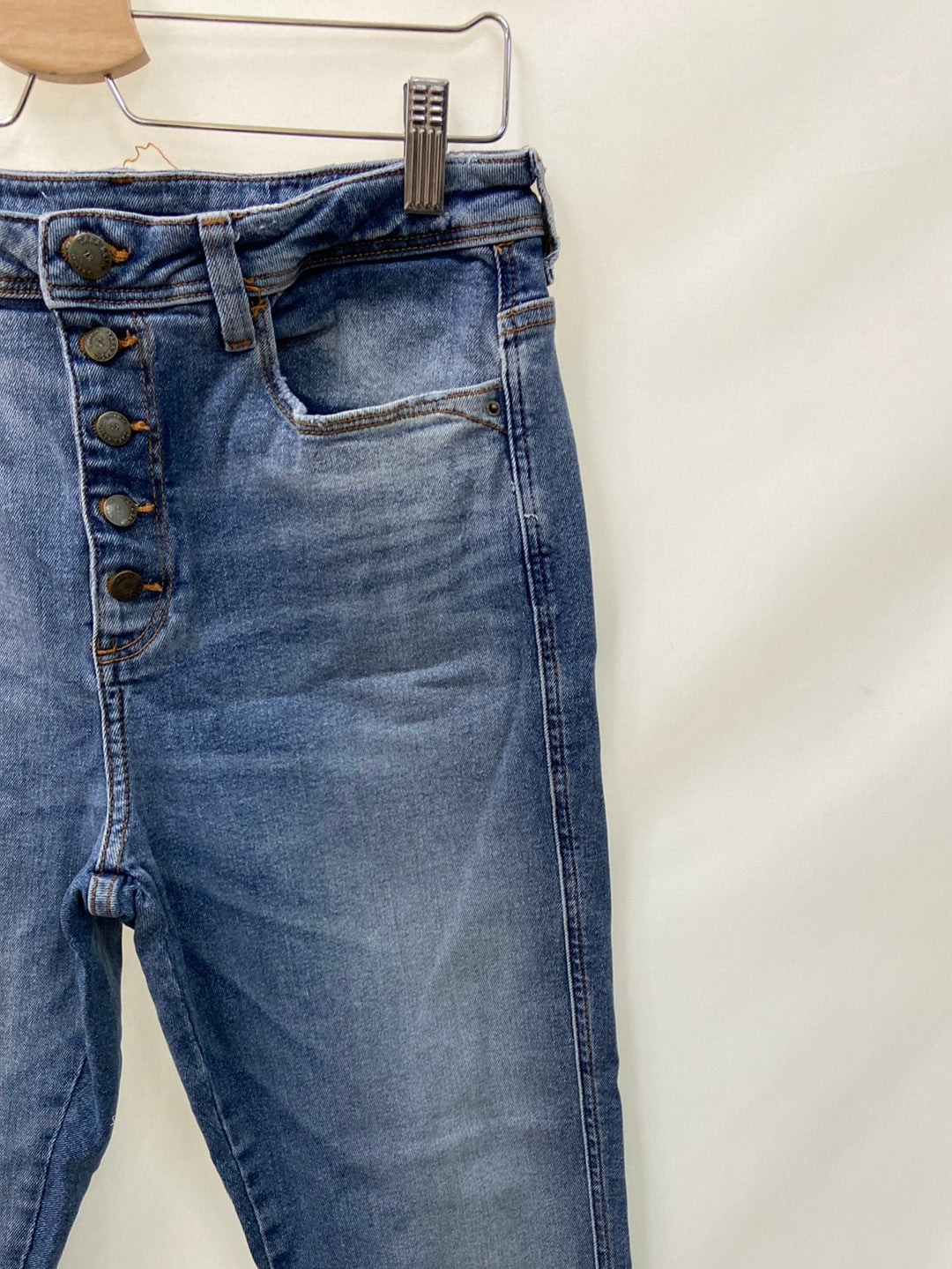 ZARA.Pantalones pitillo clásicos T.36