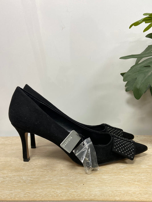 PARFOIS.tacones Stilettos lazada y tachuelas T.40