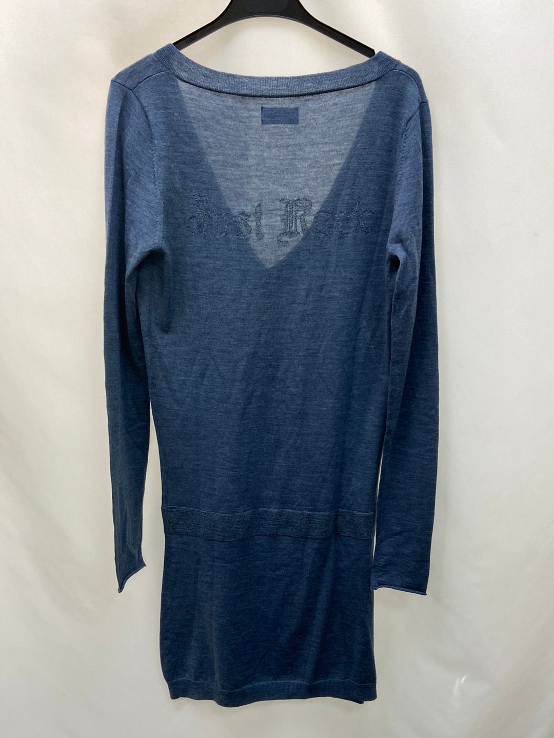 ZADIG&VOLTAIRE. Vestido azul de punto T.m