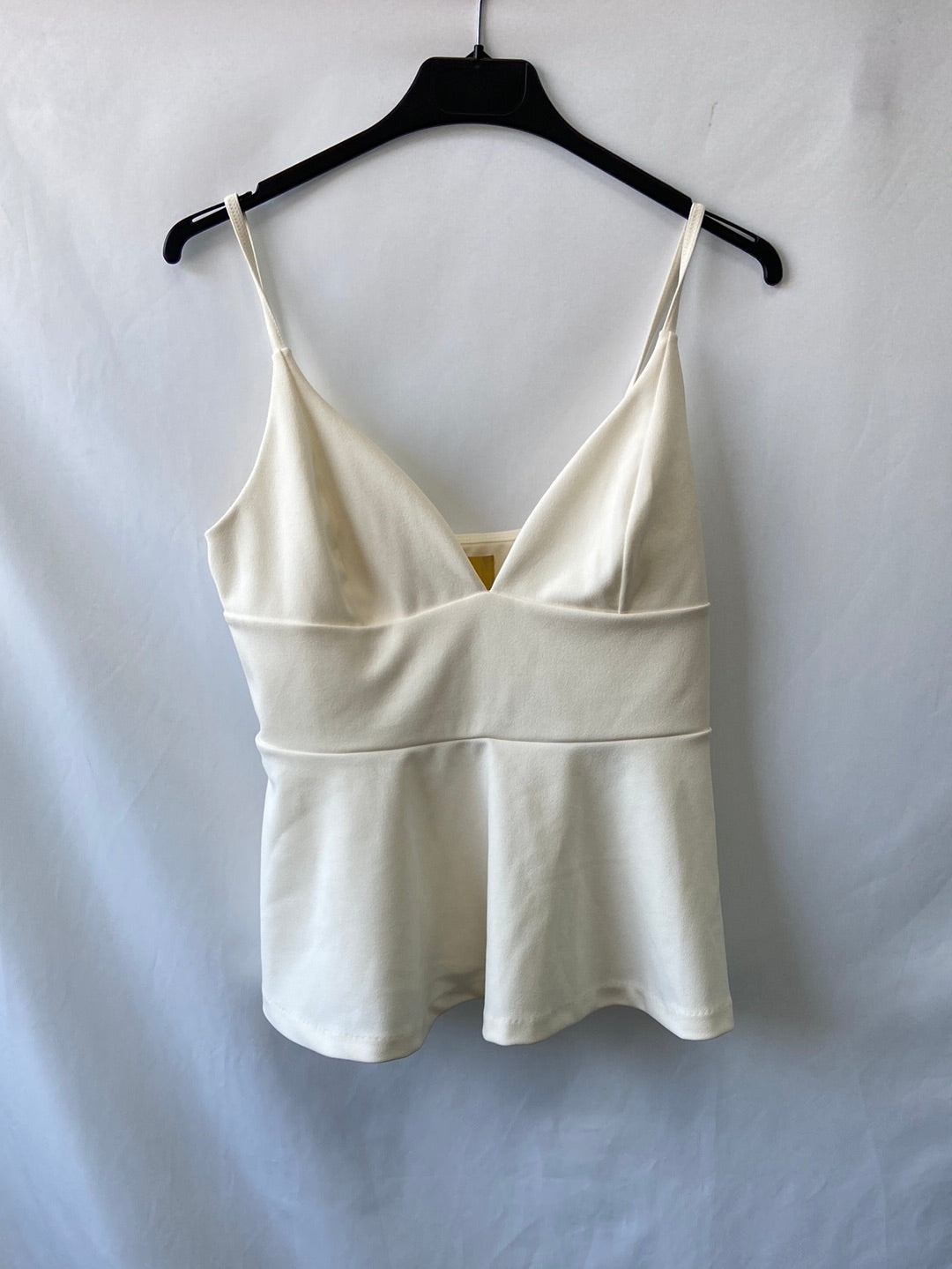 H&M.Top blanco roto T.42(m/l)