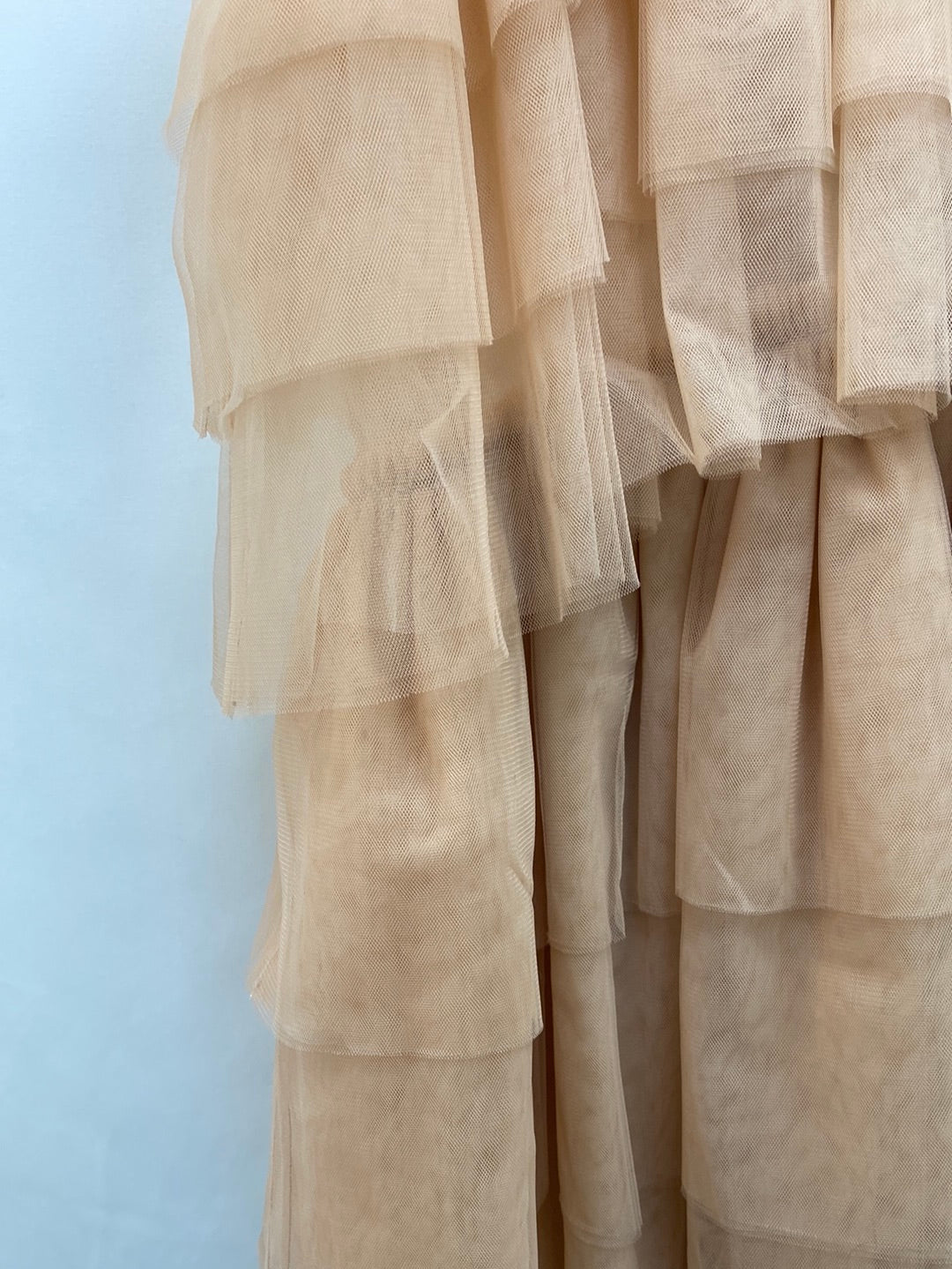 ZARA. Vestido rosa tull T.L