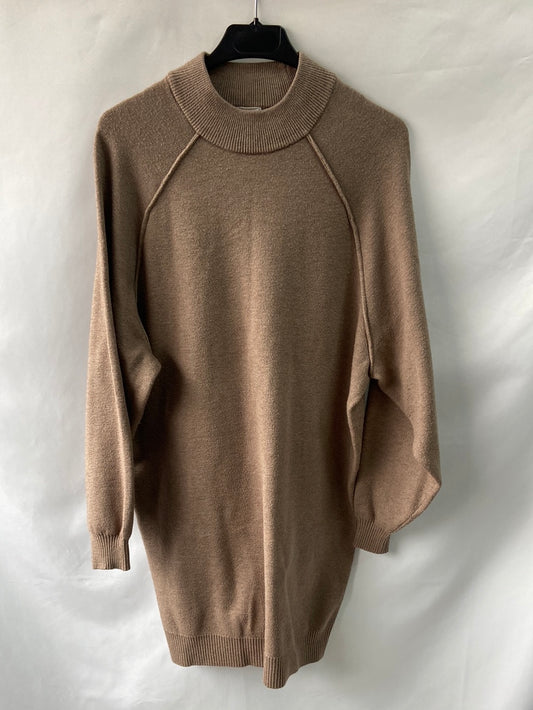 PIMKIE.Vestido camel punto T.s