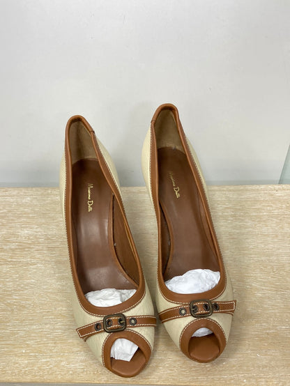 MASSIMO DUTTI.Tacones piel T.41