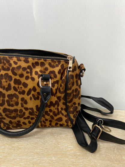 BLANCO.Bolso tamaño mediano doble asa