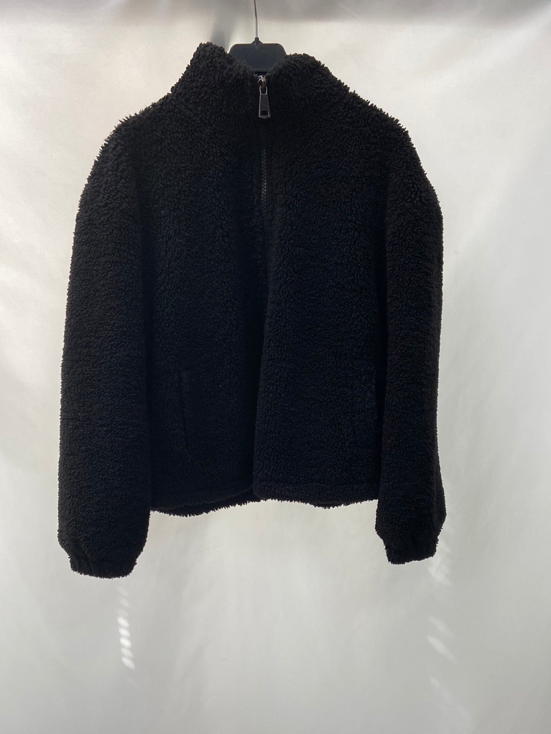 OTRAS.Abrigo negro borrego T.S/M