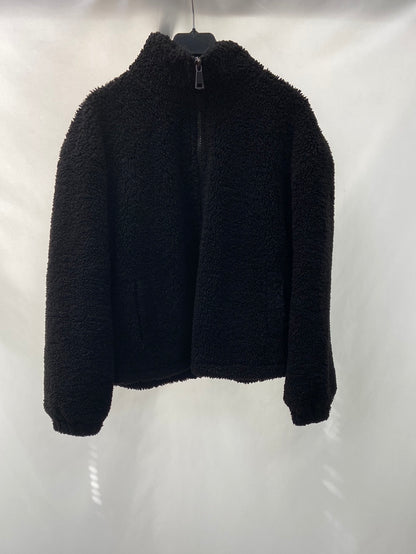 OTRAS.Abrigo negro borrego T.S/M