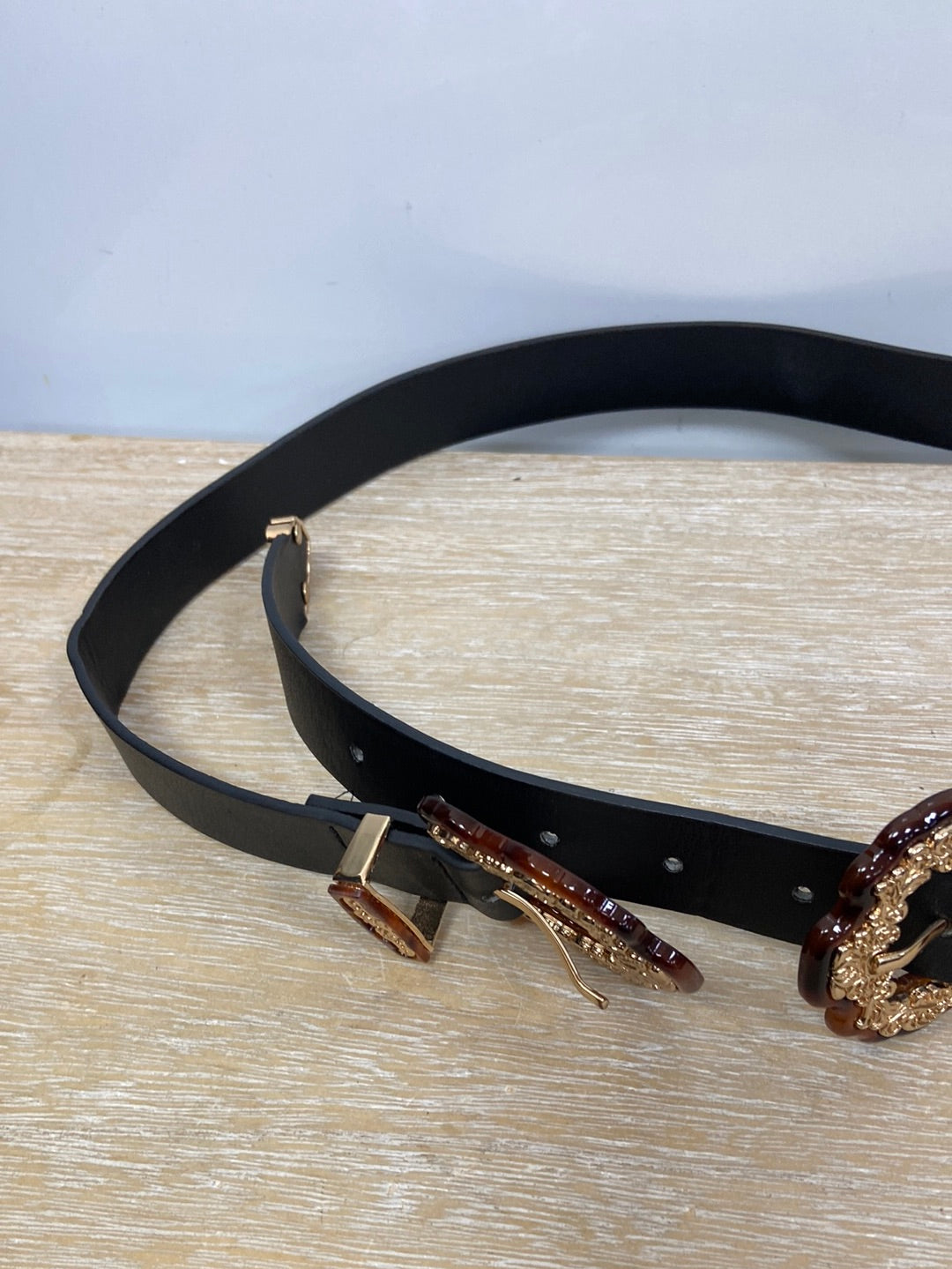 OTRAS.Cinturón doble hebilla