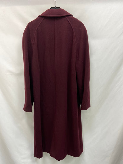 DRTD COTI.Abrigo burdeos paño  T.L/XL