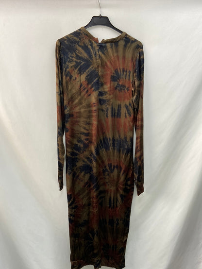 RABENS. Long tie-dye dress Ts